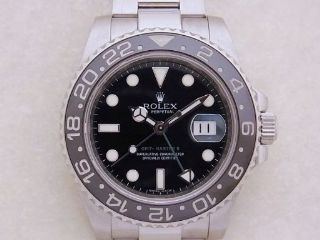 ROLEX GMT-}X^[U@Ref.116710